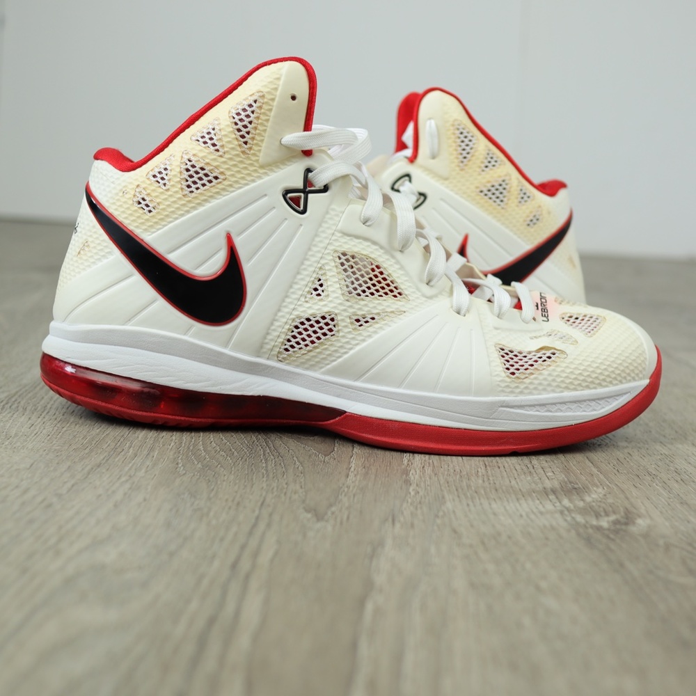 Nike Lebron 8 PS South Beach Christmas 2010 Size 13 441946-100